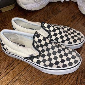 Checkered Slip-On Vans